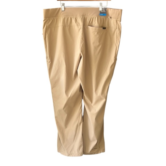 Columbia New w Tag Tan Women's Trail Pant Straight Leg Active Fit Omnishield XXL - Picture 15 of 16